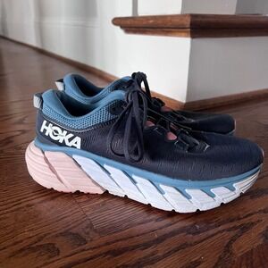 Hoka Women Gaviota 3 Stability Road Running Shoes Ombre Blue Sneakers Size 8.5B